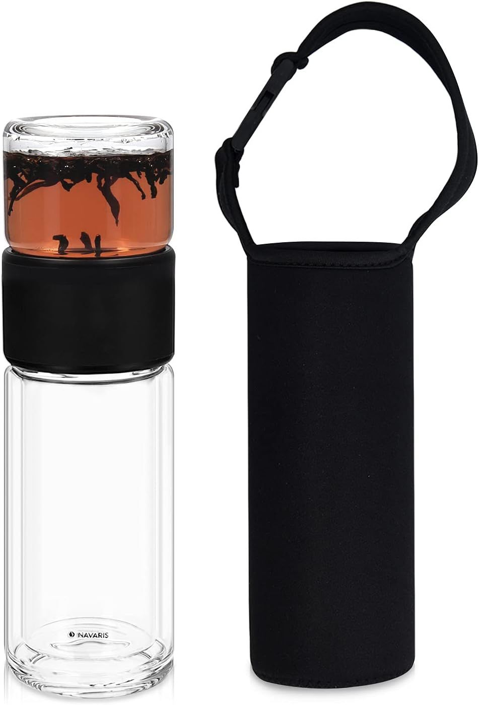Glass Tea Infuser Bottle