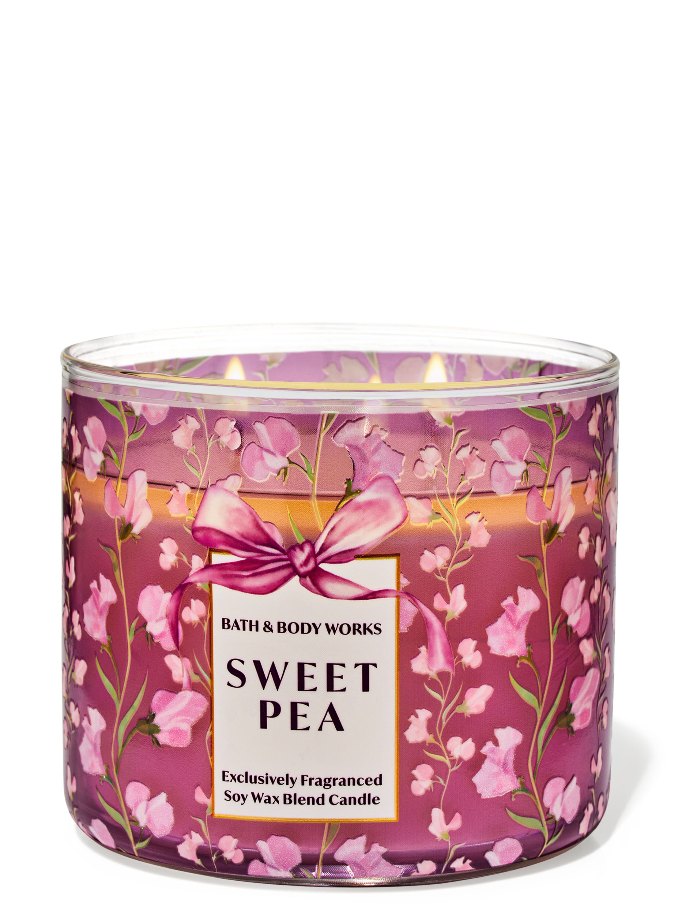 Sweet Pea 3-Wick Candle