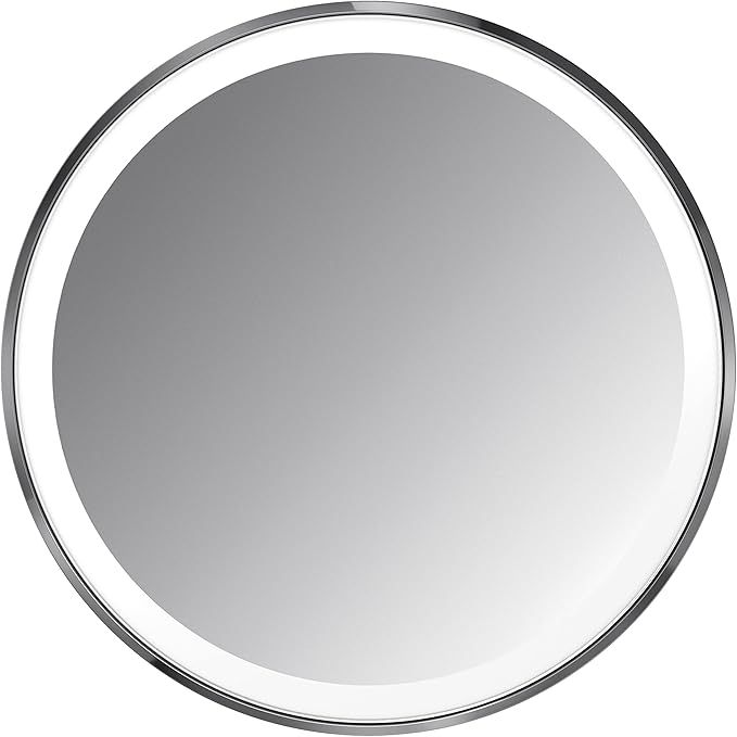 Compact Mirror with LED Light