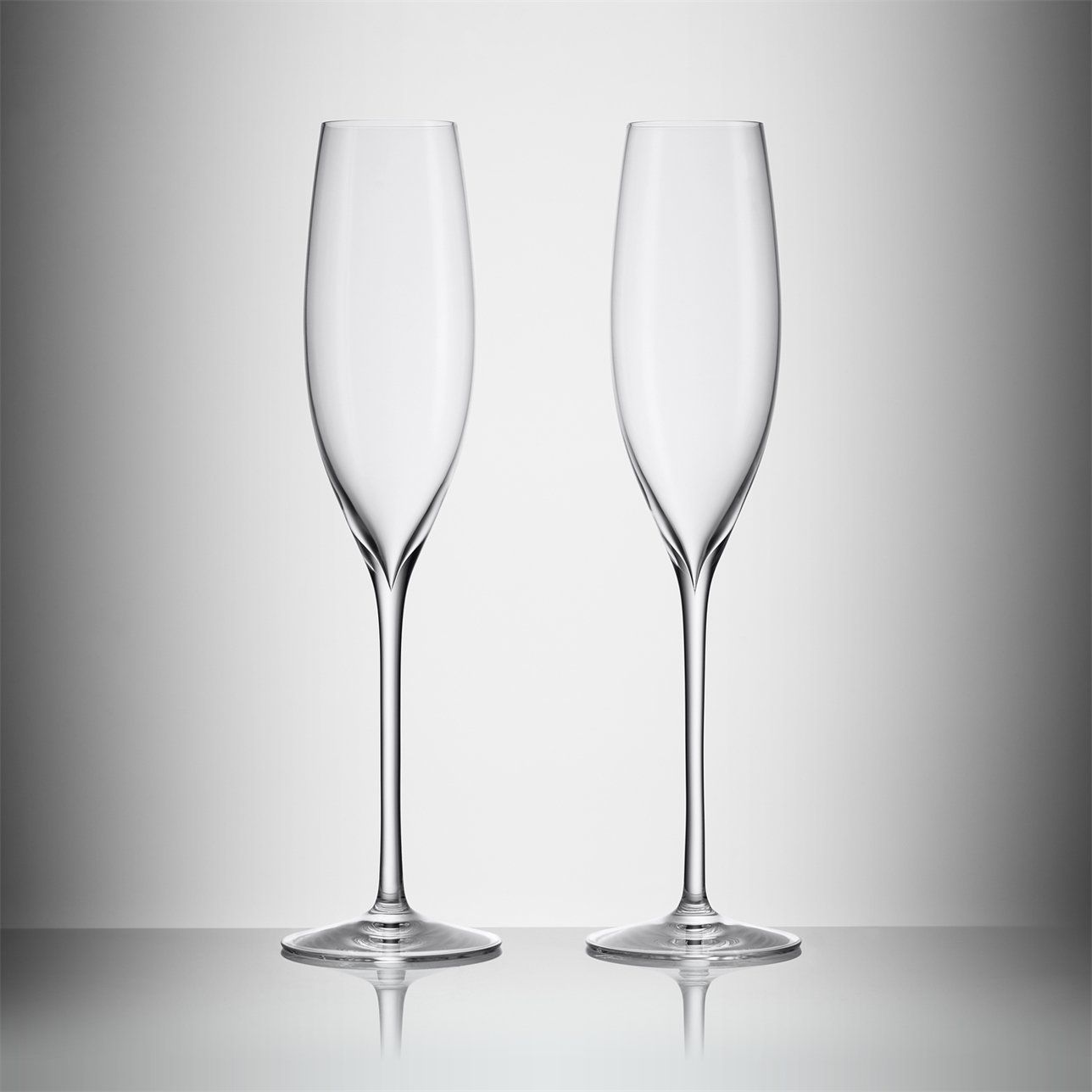 Crystal Champagne Flutes