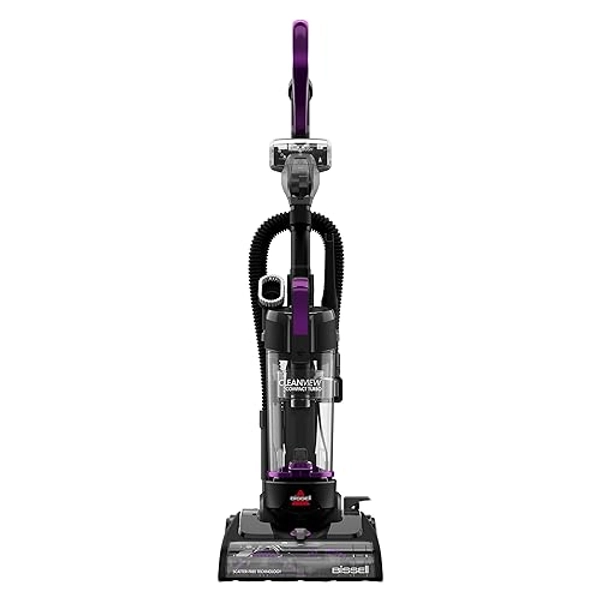 Bissell CleanView Compact Turbo Upright Vacuum with Quick Release Wand, Full Size Power, Compact Size for Apartments & Dorms, 3437F - CleanView Compact Turbo