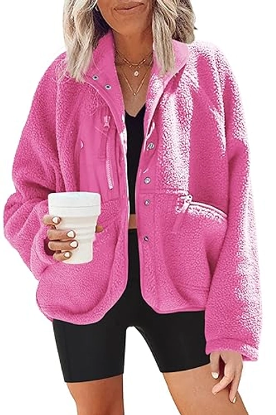 Fuzzy Fleece Jacket