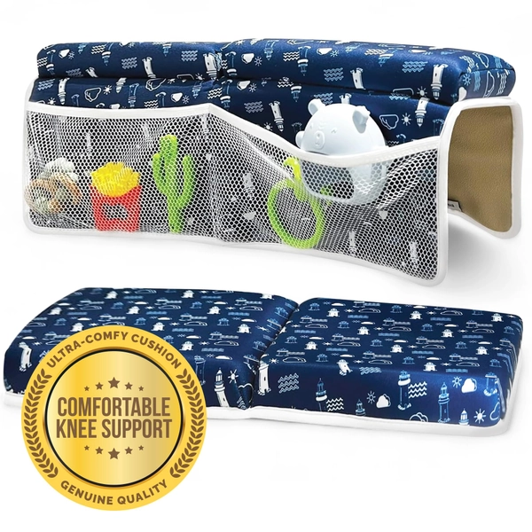 Baby bath knee & elbow pad set