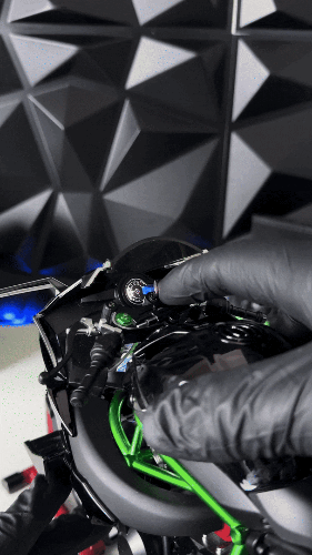 Kawasaki H2R Motorbike Model | Default Title