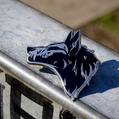 Wolf Skull - Hard Enamel Pin | Default Title