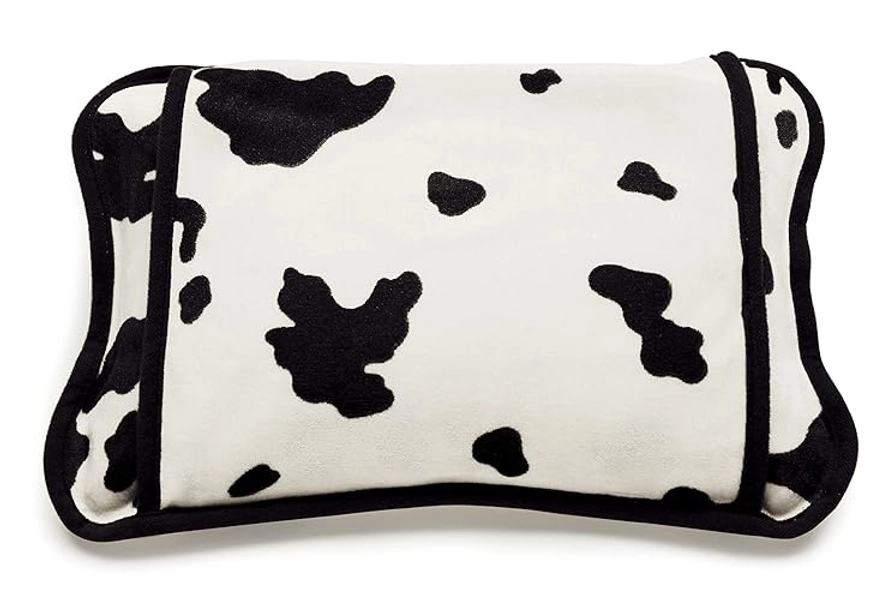 Innoliving Inn-074 Borsa Acqua Calda Muccaldo Cordless C/tasca Mani, color Bianco