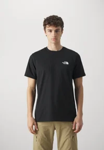 SIMPLE DOME TEE - T-shirt print - black