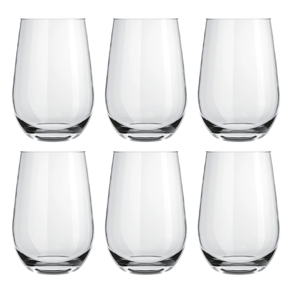 Jogo Copos Long Drink, Dubai, 6 Peças, 480ml, Incolor, Nadir