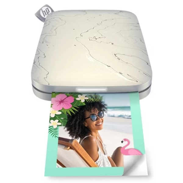 (14) HP Sprocket Select Portable 2.3x3.4" Instant Photo Printer (Eclipse) Print Pictures on Zink Sticky-Backed Paper from your iOS & Android Device.