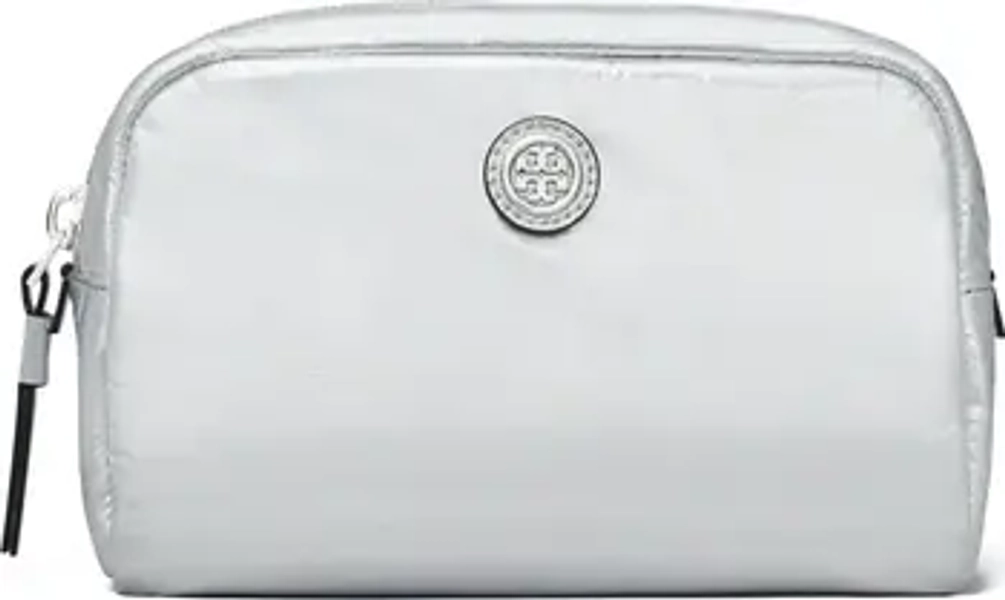 Tory Burch Virginia Metallic Costmetic Bag | Nordstrom