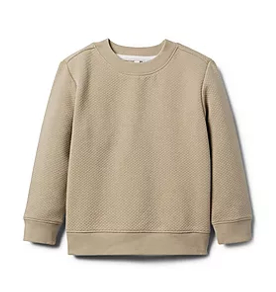 Boy Hydrangea Blue Heather The Coziest Sweater by Janie and Jack