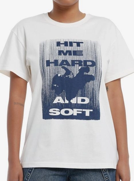 Billie Eilish Hit Me Hard And Soft White T-Shirt Hot Topic Exclusive | Hot Topic