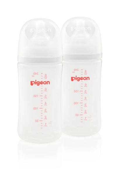 Pigeon SofTouch III Bottle PP 2Pk 240ML