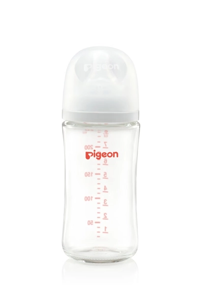 Pigeon glass bottles