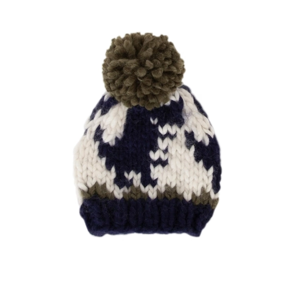 Acorn Dino Beanie Khaki