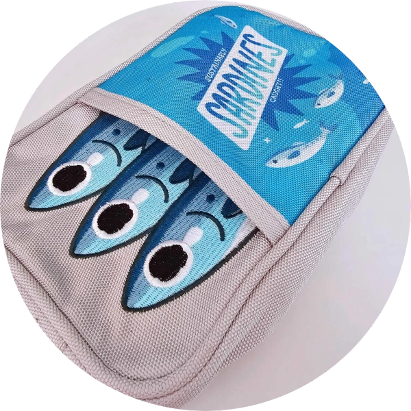 Sustainable Canned Sardines Convertible Mini-Bag