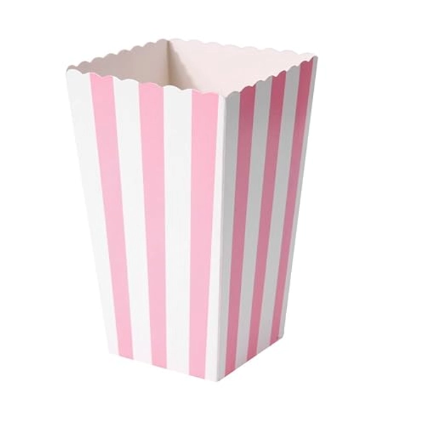 Amazingdeal365 Popcorn-Boxen, Süßigkeitenschachtel, für Hochzeit / Babyparty, 12 Stück rose