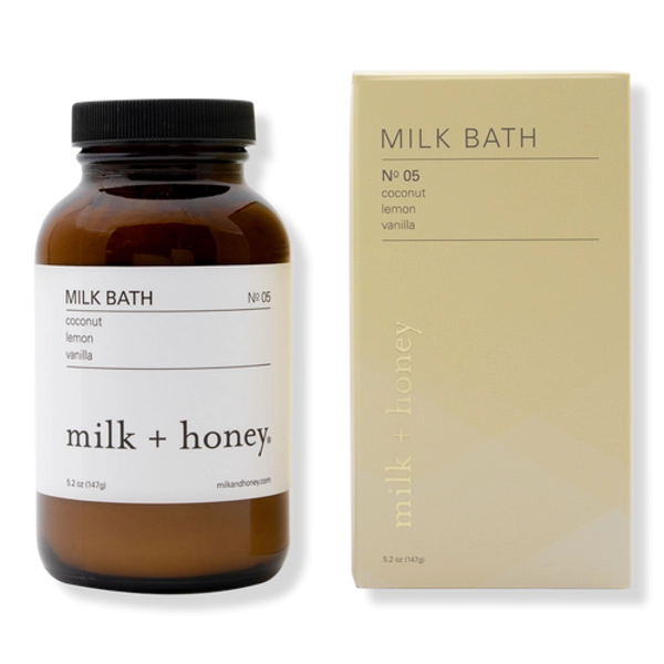  Lemon, Vanilla Milk Bath No.05 - Milk + Honey | Ulta Beauty