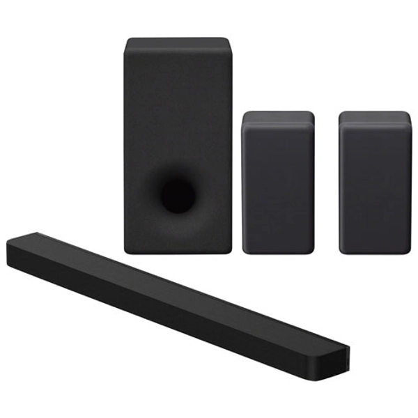 Sony BRAVIA Theatre Bar 8 Sound Bar; 200-Watt Subwoofer & 100-Watts Wireless Bookshelf Speaker - Pair- Black | Best Buy Canada