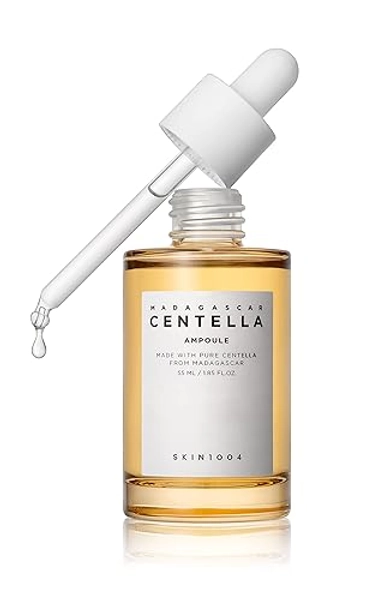 SKIN1004 Madagascar Centella Asiatica Ampoule Facial Serum 1.85 fl.oz, 55ml, Soothes Acne Prone and Sensitive Skin