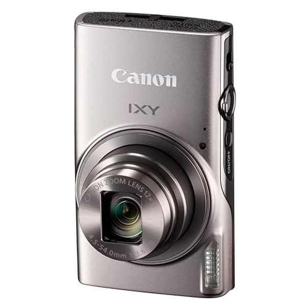 Canon Compact Digital Camera IXY 650 12x Optical Zoom IXY650 (SR) (Silver) (Renewed)
