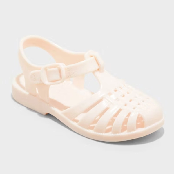 Toddler Sunny Jelly Sandals - Cat & Jack™ Pink 6T