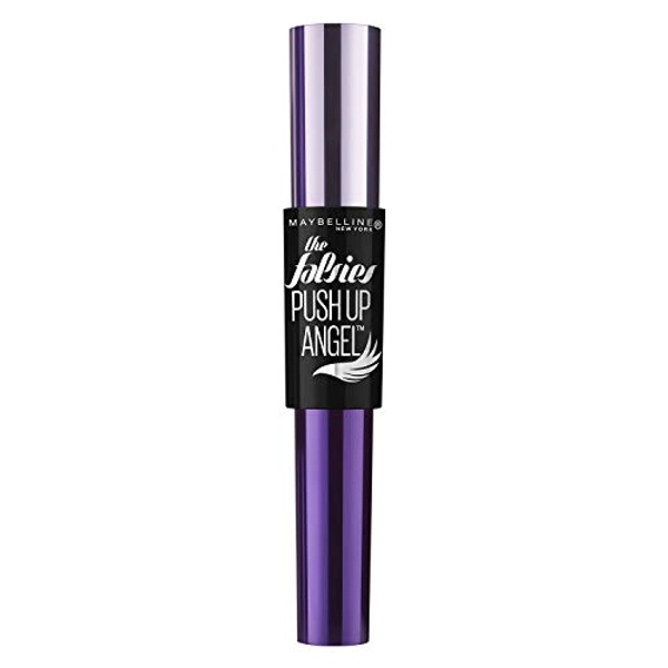 Maybelline Volum' Express Falsies Push Up Angel Washable Mascara, Blackest Black, 1 Count - 0.33 Fl Oz (Pack of 1) - BLACKEST BLACK