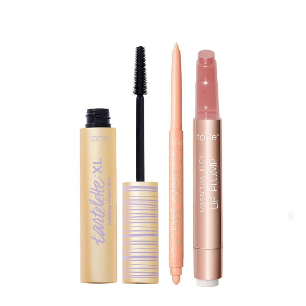 tarte™ maracuja juicy lip plump, XL tubing mascara and fake awake set