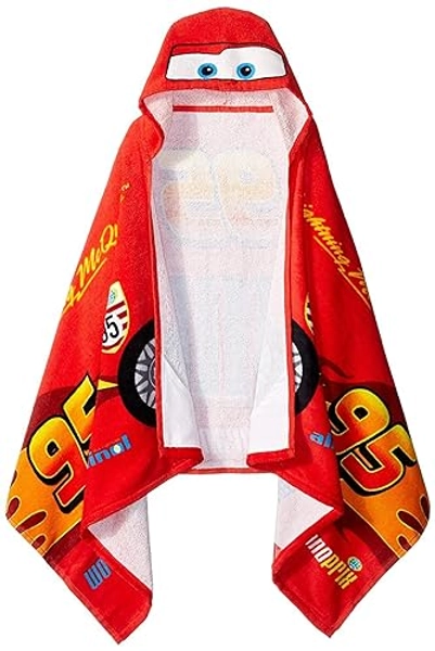Disney/Pixar Cars ‘Tune Up’ Hooded Cape Towel, 22” x 51”
