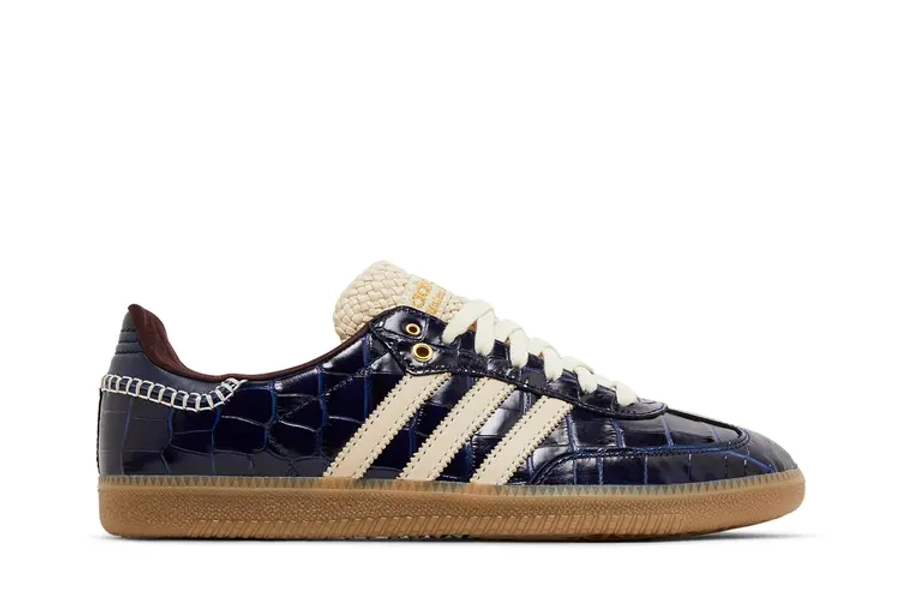 Buy Wales Bonner x Samba OG 'Croc - Collegiate Navy' - JH9825 | GOAT