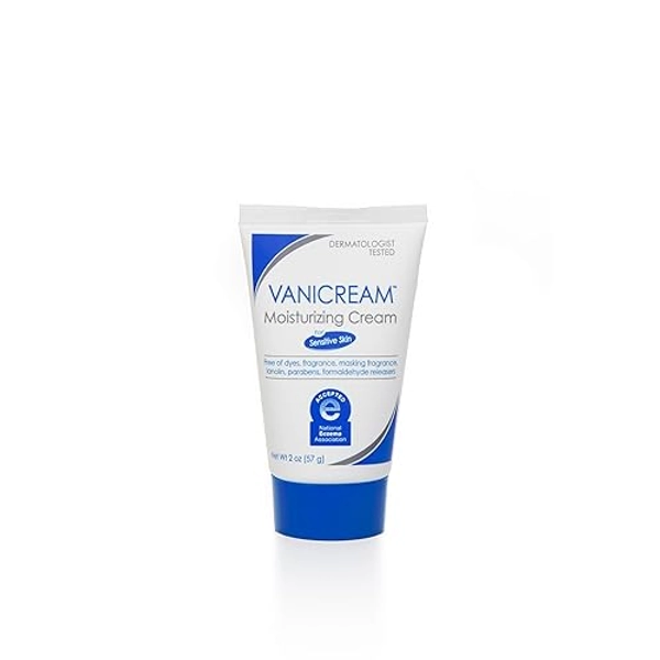 Vanicream Moisturizing Skin Lotion Tube for Sensitive Skin, Soothes Red, Irritated, Cracked or Itchy Skin, Dye Free, Fragrance Free, Preservative Free, Dermatologist Tested, 2 Ounce (Pack of 1) - Fragrance-Free - 2 Ounce (Pack of 1)