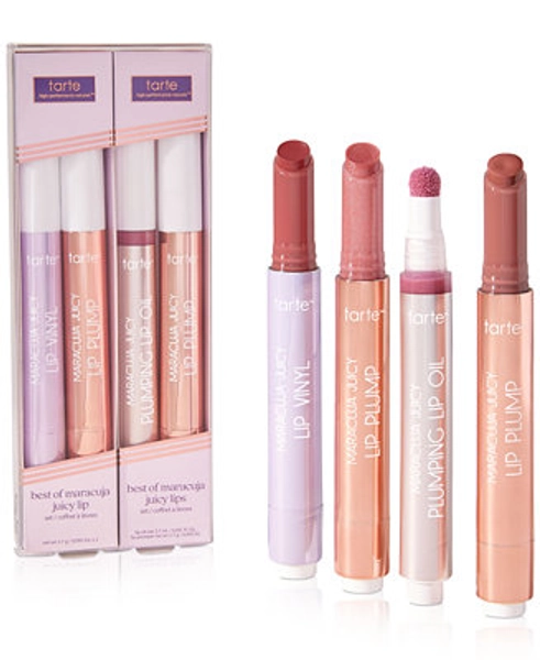 tarte™ 4-Pc. Best Of Maracuja Juicy Lips Set - Macy's 