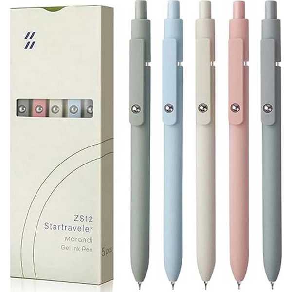 0.5mm Gel Pen, 5/10pcs Quick Dry Black Ink Pen with/without Refill, - TikTok Shop