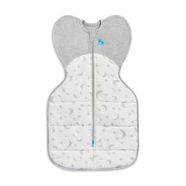 Love To Dream Swaddle Up 3.5 Tog Moonlight White Small | Swaddles | Baby Bunting AU