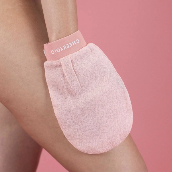 CheekyGlo Exfoliating Glove | Pink / One Glove