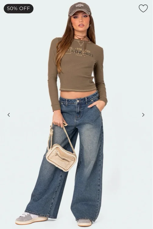 Super Baggy Wide Leg Jeans