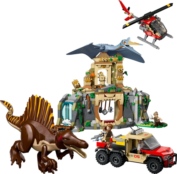 Spinosaurus & Quetzalcoatlus Air Mission 76976 | Jurassic World™ | Buy online at the Official LEGO® Shop US 