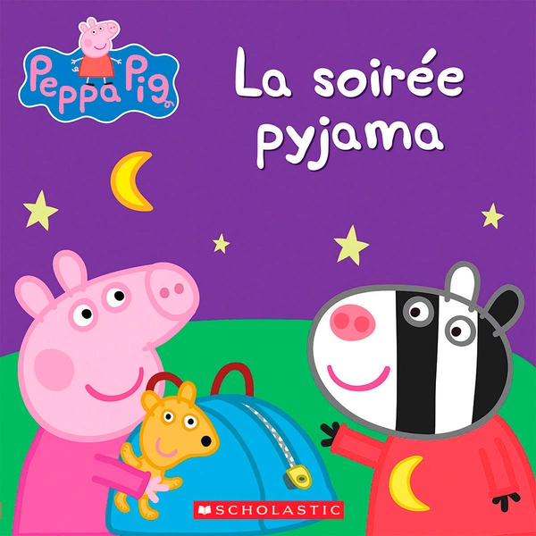 Livre - Peppa pig, La soirée pyjama - Version française