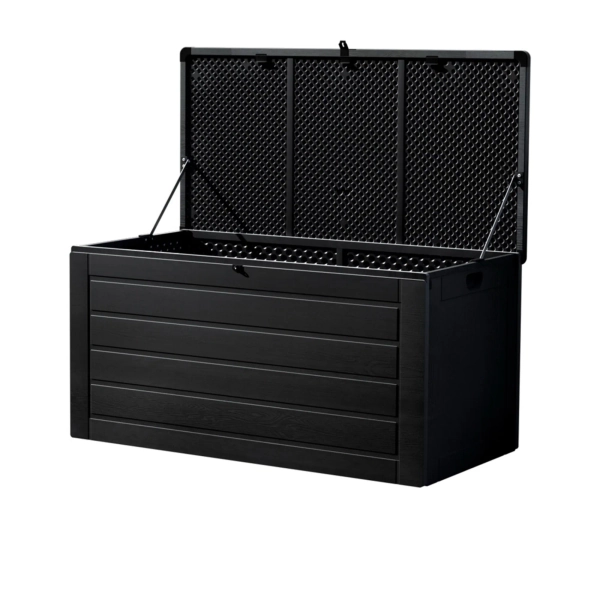 Gardeon Outdoor Storage Box 680L Black