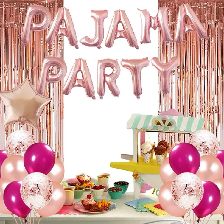 Pajama party with my friends 