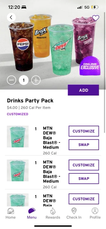 Food for party