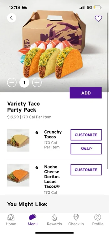 Food for party