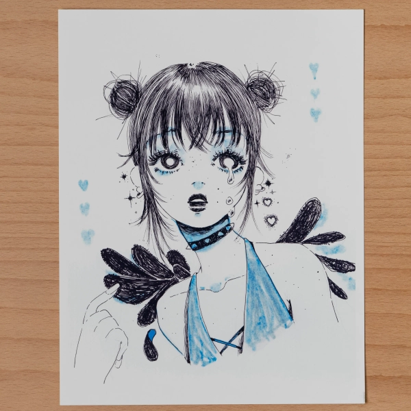 “Angel Gothica” print | Default Title