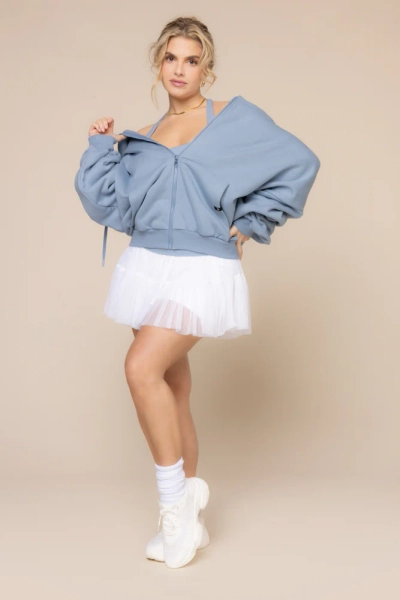 POPFLEX - zip cloud hoodie