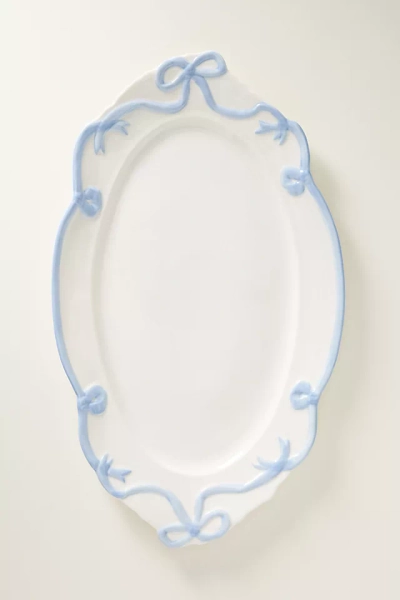Benedita Bow Ceramic Stoneware Platter