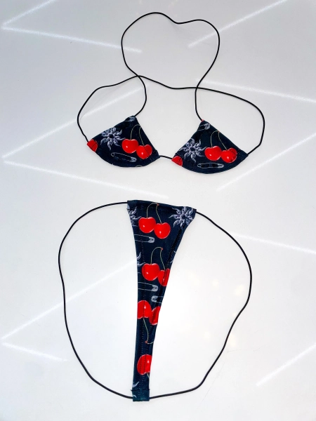 Cherry tribal string microkini | Default Title