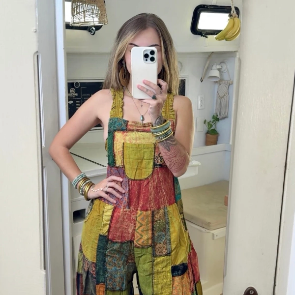 Sunshine • Patchwork Overalls | Default Title