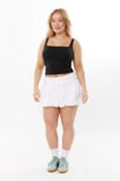 Foldback  Bubble Mini Skirt
