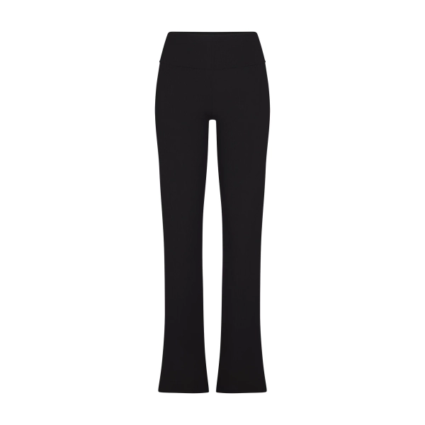 SOFT LOUNGE FOLDOVER PANT | ONYX | XXS