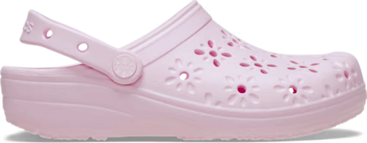 Classic Floral Cut-Out Clog